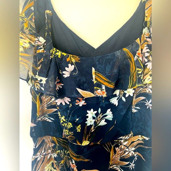 EVANS Woman’s Plus Size Colette Dress 
Cobalt Blue Floral Sz 20 Never worn. - Picture 6 of 10